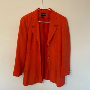 VINTAGE Silk Blazer